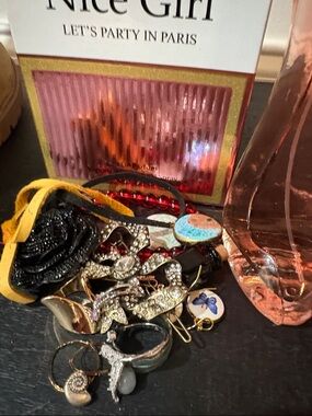 Nice Girl 'Let's Party in Paris' Perfume with Assorted Jewelry